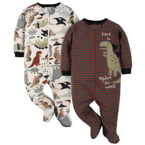 Gerber Baby Boy Sleep 'N Plays, 2 Pack, Sizes Preemie - 6-9 Months