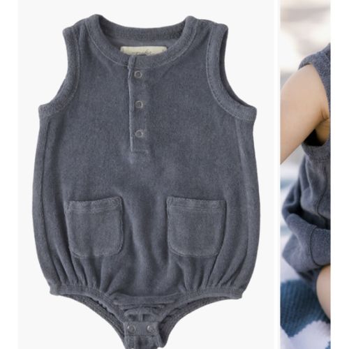 Classic Terry Bubble Romper