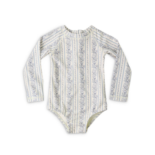 Girls' Delphine Printed One Piece Rashguard Swimsuit - Baby