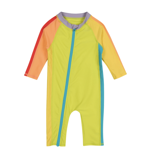Sunsuit - Long Sleeve Romper Swimsuit | "Color Pop"