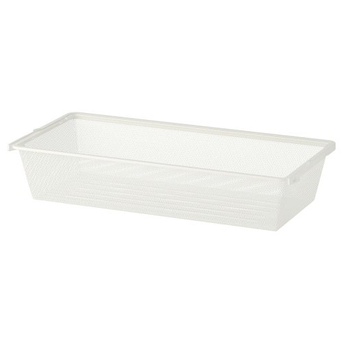 BOAXEL Mesh basket - white 31 1/2x15 3/4x5 7/8 "