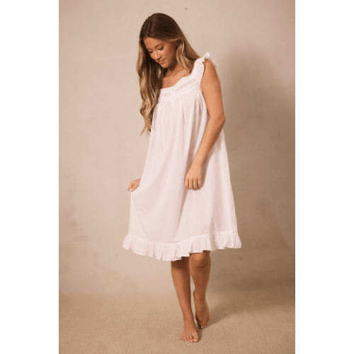 Ella Flutter Sleeve Nursing Nightgown XS