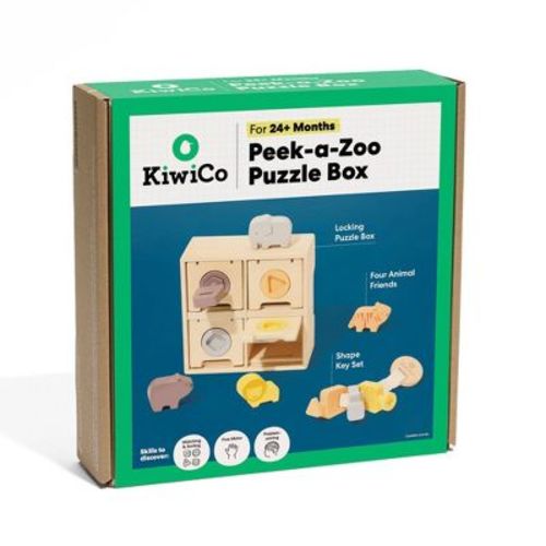KiwiCo Activity Play Center - Peek-a-Zoo