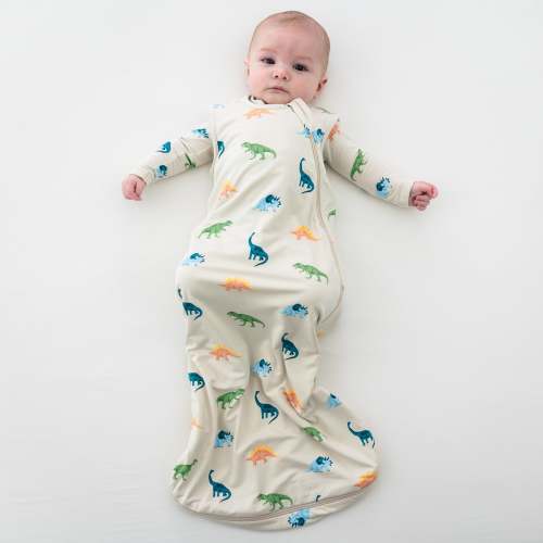 Bamboo Sleep Bag in Ecru Roar 0.5 | Sleep Sack | Kyte Baby