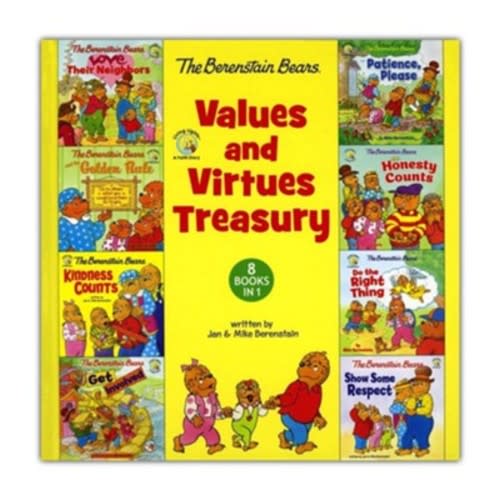 Berenstain Bears Values and Virtues Treasury: 8 Books in 1: Jan Berenstain, Mike Berenstain: 9780310734956 - Christianbook.com