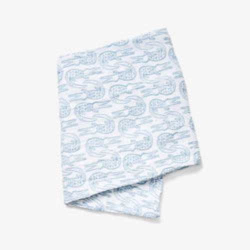 Swaddle - Alligator in Bay Blue | Lewis