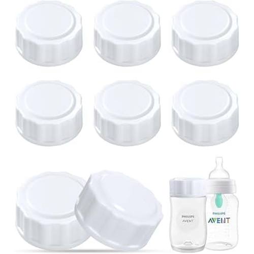 Amazon.com: Travel and Storage Bottle Caps Compatible with Avent Baby Bottles, Bottle Lids Replacement, 8 Count