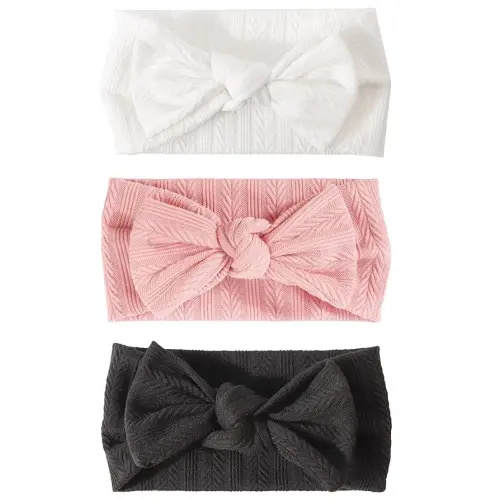 DRESHOW BQUBO Baby Bows Headbands Hairbands Hair Bow for Girls Newborn Infant Toddlers Hair Accessories