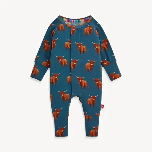 Magnetic Me Coverall in Word to Your Herd | 9-12M