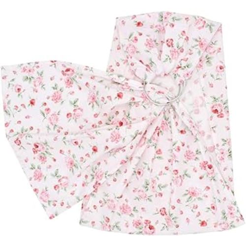 Baby Doll Carrier Wrap for Kids Toddler Front Back Sling Wrap Front Carrier Long 150CM (Rose)