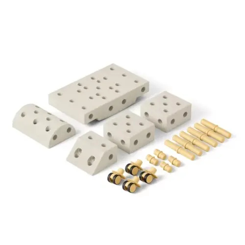 Creative blocks for developing gross motor skills Sand Grey / Honey Yellow