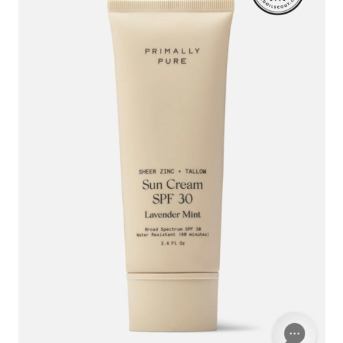 Sun Cream SPF 30 | Organic & Tallow-Based | Primally Pure