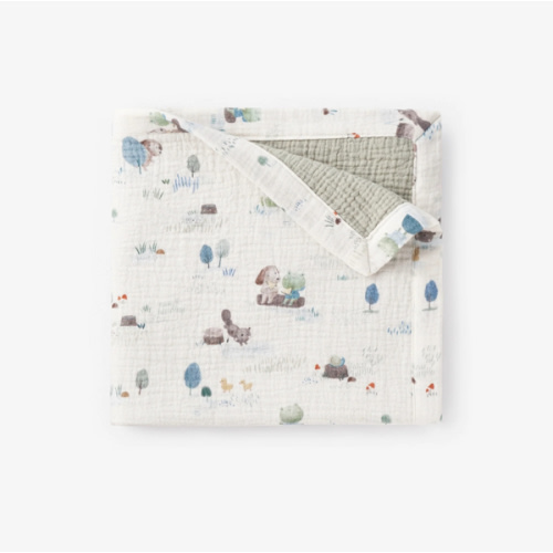 Pond Friends Organic Muslin Security Blanket – Elegant Baby