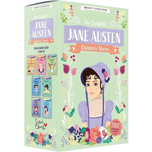 Jane Austen Children's Stories (Easy Classics) 8 Book Box Set (Emma, Pride and Prejudice, Northanger Abbey … Sense and Sensibility)