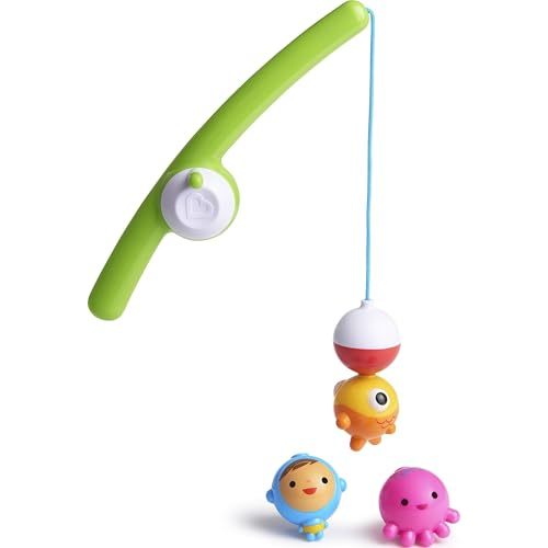 Munchkin® Fishin'™ Magnetic Baby and Toddler Bath Toy, 4pc Set