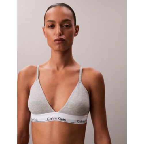 Icon Cotton Modal Lightly Lined Triangle Bralette