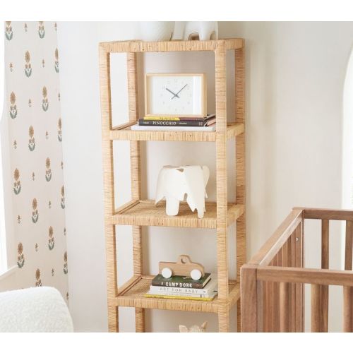 Rattan Accent Bookcase (20")