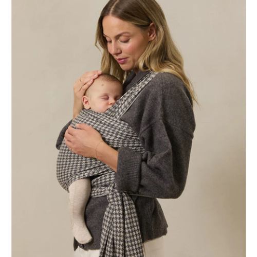 Stormy Houndstooth Wrap