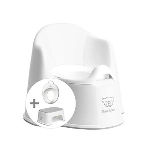 BabyBjörn® Potty Training Bundle, White/Gray