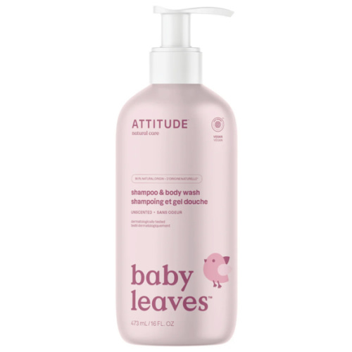 Baby Shampoo & Body Wash 2-in-1 - Clean Ingredients I ATTITUDE