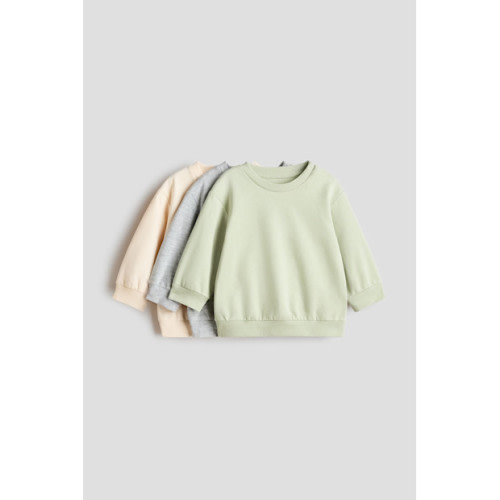 H&M 3-pack Cotton Sweatshirts