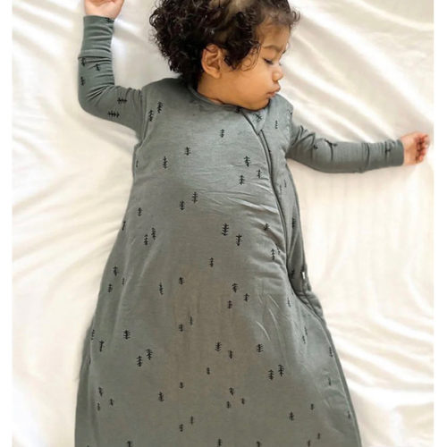 Forest Sage Green 1.0 TOG Bamboo Viscose Sleep Sack | günamüna