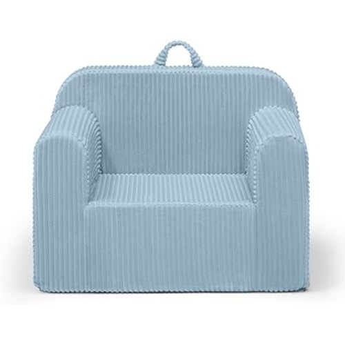 Delta Children Cozee Corduroy Foam Chair, Blue