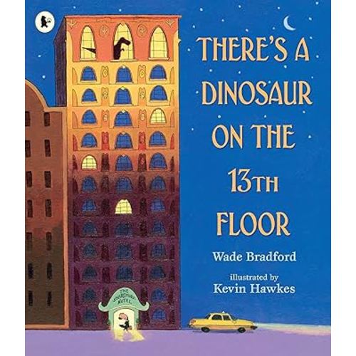 There's a dinosaur on the 13th floor
