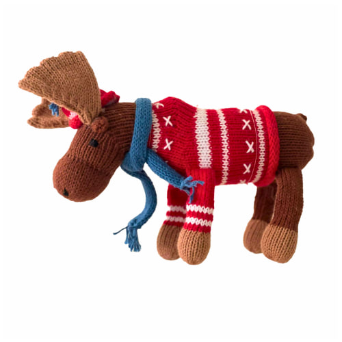 rattle buddy | monty the moose – Finn + Emma