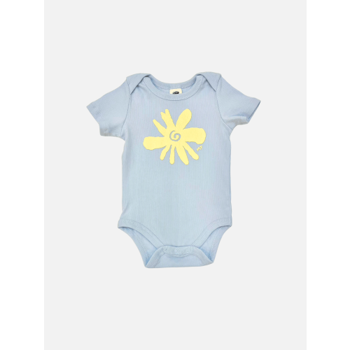 FLOWER SHORT SLEEVE ONESIE