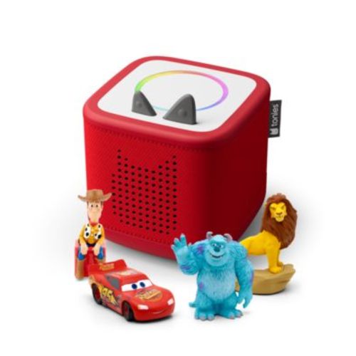 TB2 Disney Buddy Bundle Box, Lion King, Cars, Toy Story, Monsters Inc Figurines - Red