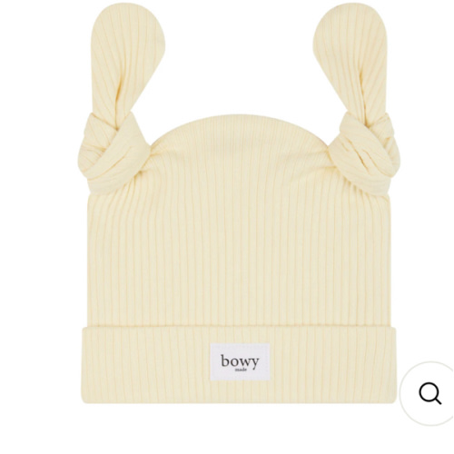 Double Knot Beanie - Lemon