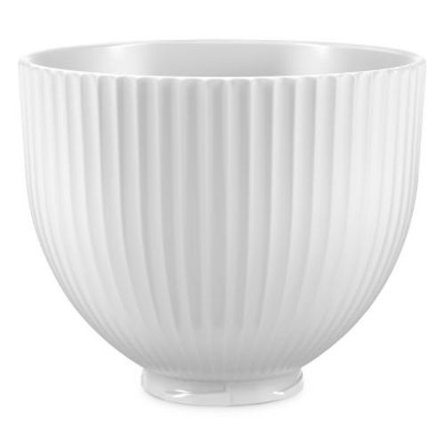 KitchenAid 5qt Classic Column Ceramic Bowl - Hearth & Hand™ with Magnolia: Dishwasher-Safe, Stand Mixer Accessory
