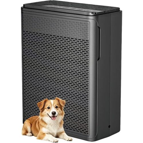 Air Purifiers for Home Pets,High Efficiency Filter Up to 1500 Ft²,H13 Hepa Filter with Washable Pre-Filter,For Pet Hair Dander Smoke Odor,22 dB Quiet Sleep,for Large Room Bedroom Kitchen