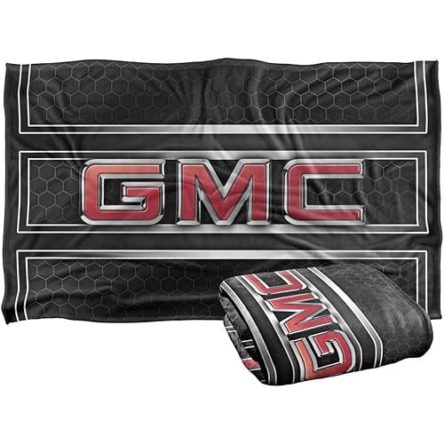 GMC Blanket, 36"x58" Front Grill Silky Touch Super Soft Throw Blanket
