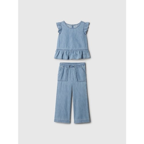 babyGap Denim Outfit Set in medium wash