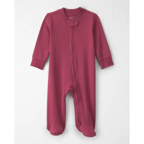 Baby Girl Organic Cotton Pointelle Sleep & Play Pajamas - Little Planet | Carter's