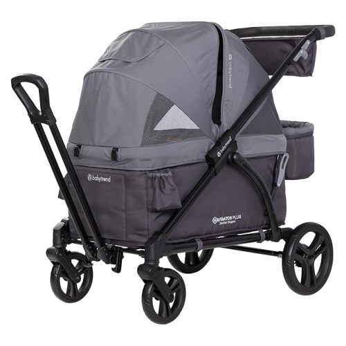 Baby Trend Navigator PRO 2-in-1 Stroller Wagon, Dash Black
