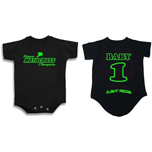 JUST RIDE Future Motocross Champion Baby Infant One Piece Creeper Personalized