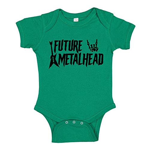 Future Metal Head Baby Bodysuit Infant One Piece or Toddler T-Shirt