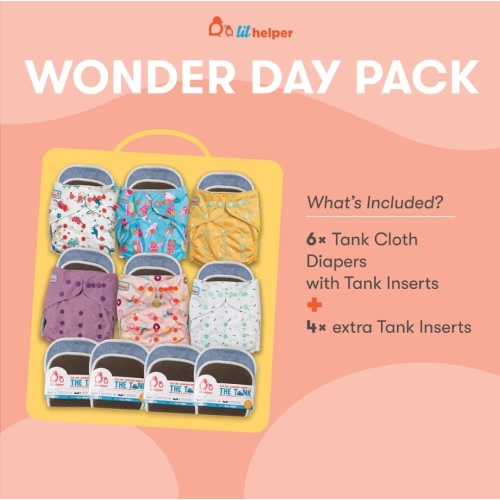 Best Cloth Diaper Day Pack | All You Need for a Day of Cloth Diapering