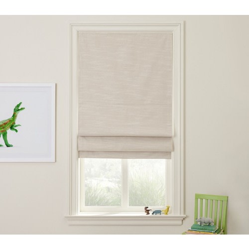 Evelyn Cordless Blackout Roman Shade