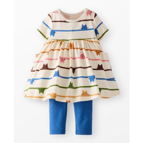 Baby Pocket Dress & Leggings Set