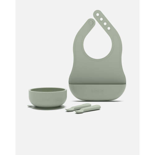 Starting Solids Kit- 4pc Set - Sage