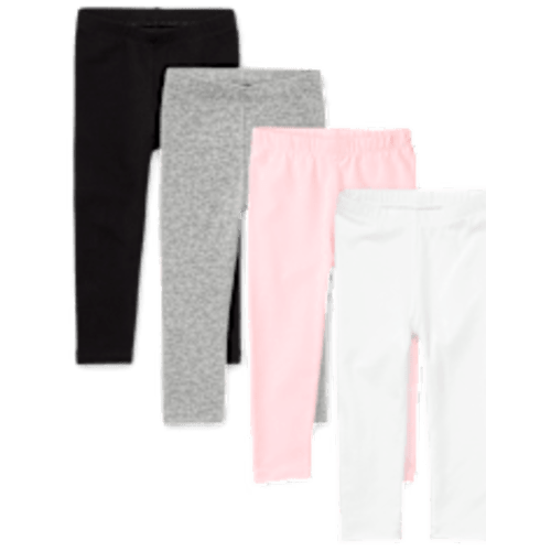 Baby And Toddler Girls Knit Leggings 4-Pack - MULTI | The Children's Place