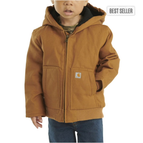 Boys' Hooded Insulated Active Jac (Baby/Toddler)