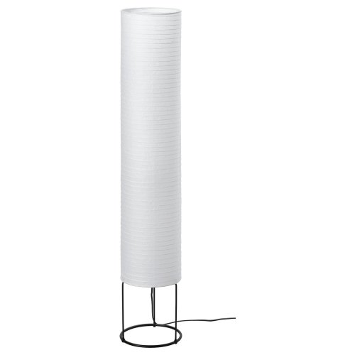 STRANDAD Floor lamp - white/black