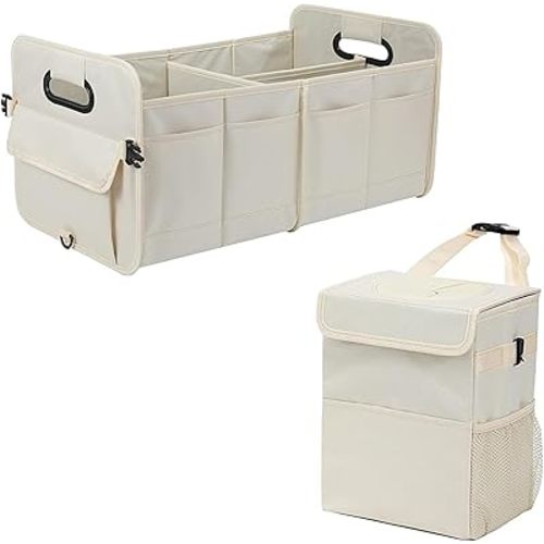 Car Organizer and Trash Can
