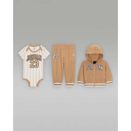 Jordan Baby (0-6M) 23 Jersey 3-Piece Full-Zip Hoodie Set. Nike.com