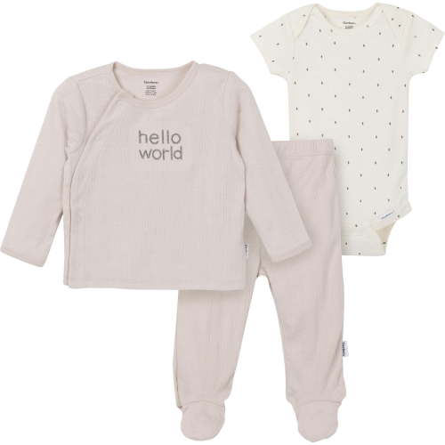 Gerber Childrenswear - Onesie + Shirt + Pant Set - Walmart.ca